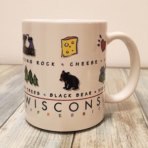 Wisconsin expressions state USA 🇺🇸 coffee tea mug
